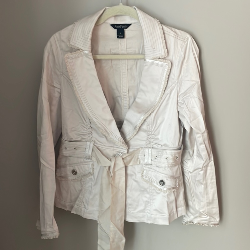 WHBM belted jacket